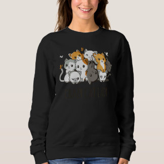 Crazy Cat Lady Team Cat Butterfly Smile Tee