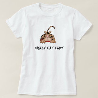 Crazy Cat Lady tee shirt