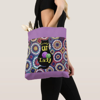 Crazy Cat Lady Tote Bag