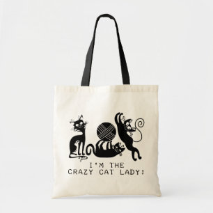Crazy Cat Lady Tote Bag