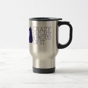 Crazy Cat Lady Travel Mug
