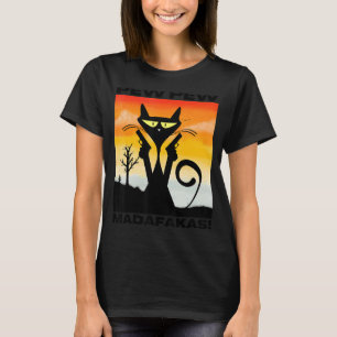 Crazy Cat Pew Madafakas For Cat   Cat Vintage 1 T-Shirt