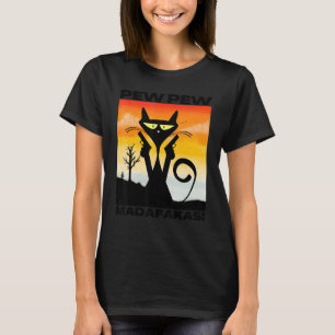 Crazy Cat Pew Madafakas For Cat Cat Vintage 1 T-Shirt