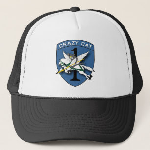 Crazy Cat - RR Vietnam Trucker Hat