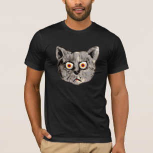 crazy cat T-Shirt