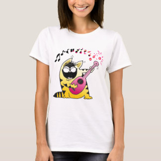 Crazy Cat  T Shirt