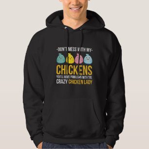 Crazy Chicken L Hoodie