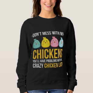 Crazy Chicken L Sweatshirt