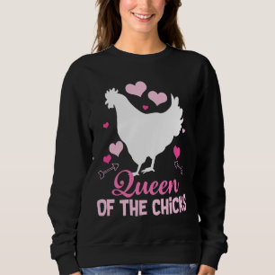 Crazy Chicken Lady Farming   Sweatshirt