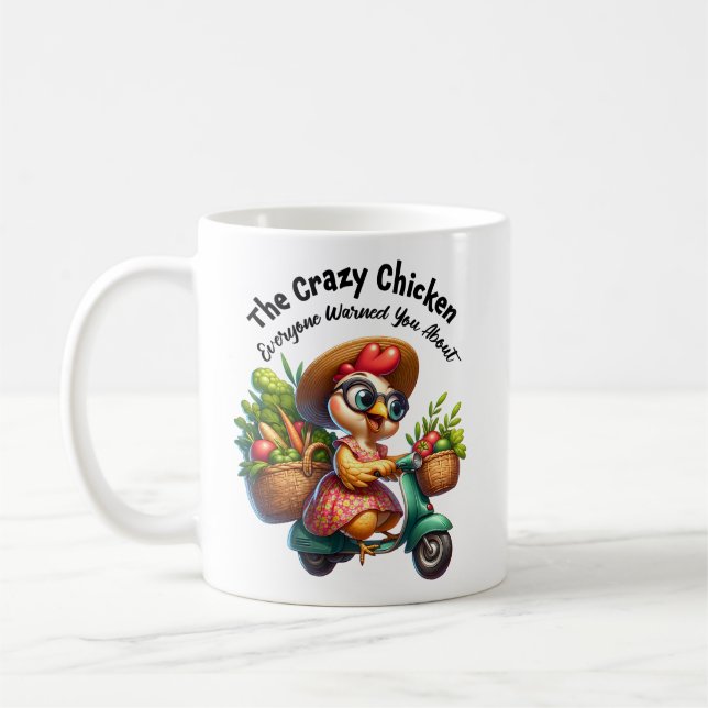 Crazy Chicken Mug (Left)