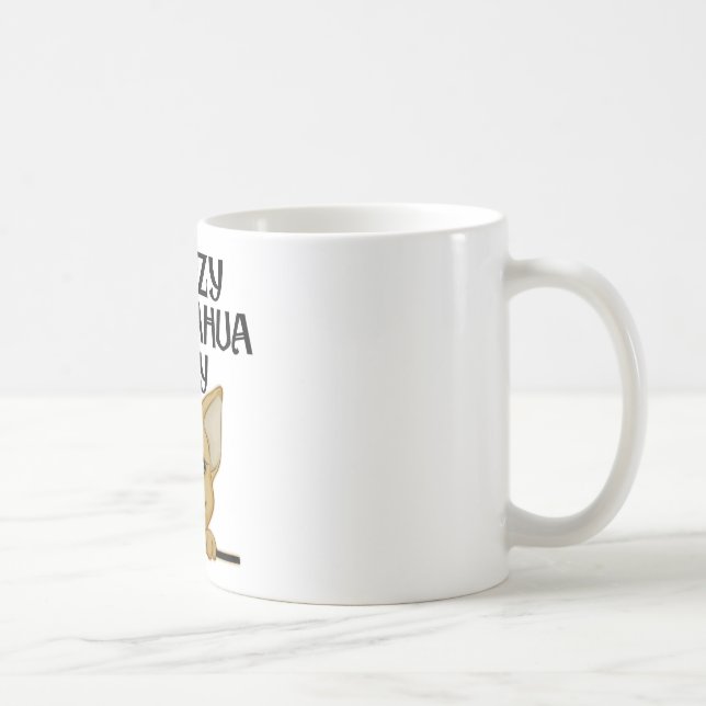 Crazy Chihuahua Lady Mug (Right)