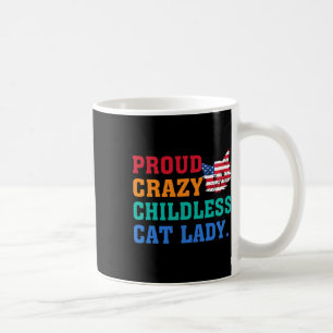 Crazy Childless Cat Lady Kamala-harris Madam Presi Coffee Mug
