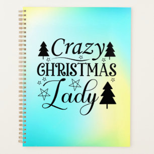Crazy Christmas Lady-45322 Planner