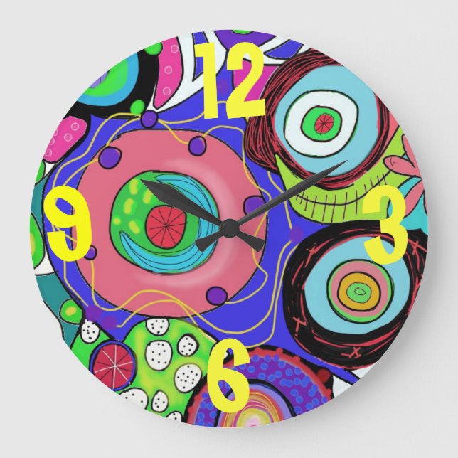 Crazy clock by Cindy Ginter (Front)
