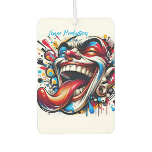 Crazy clown car air freshener