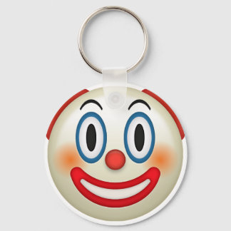 Crazy Clown Emoji Key Ring