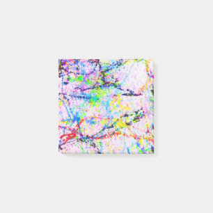 Crazy colours post-it notes