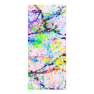 Crazy colours rack card