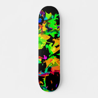 Crazy colours skateboard