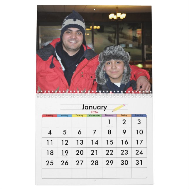 Crazy Cool People Calendar (Jan 2026)