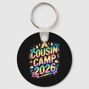 Crazy Cousin Camp 2026 Vacation Squad Crew Auntie Key Ring
