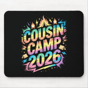 Crazy Cousin Camp 2026 Vacation Squad Crew Auntie Mouse Pad