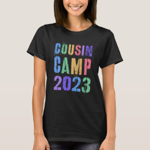 Crazy COUSIN CAMP Grandma Grandpa Sleepaway Summer T-Shirt