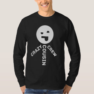 Crazy Cousin Crew Joker Clown Stick Family Reunit T-Shirt