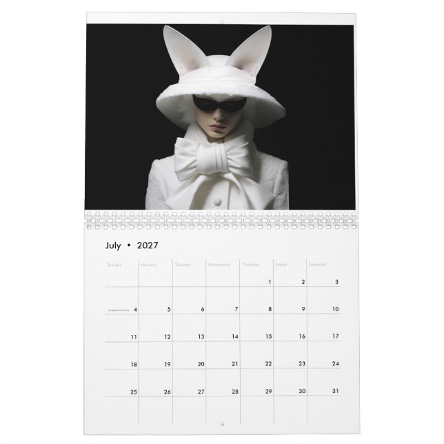Crazy Couture Hat Calendar 2025 (Jul 2027)