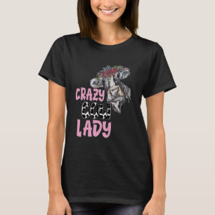 CRAZY COW LADY T-Shirt
