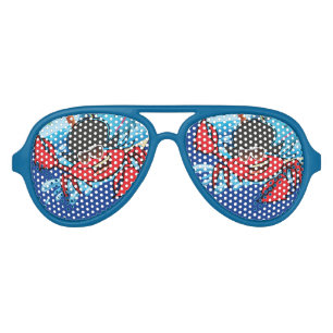 Crazy Crab Party SunGlasses
