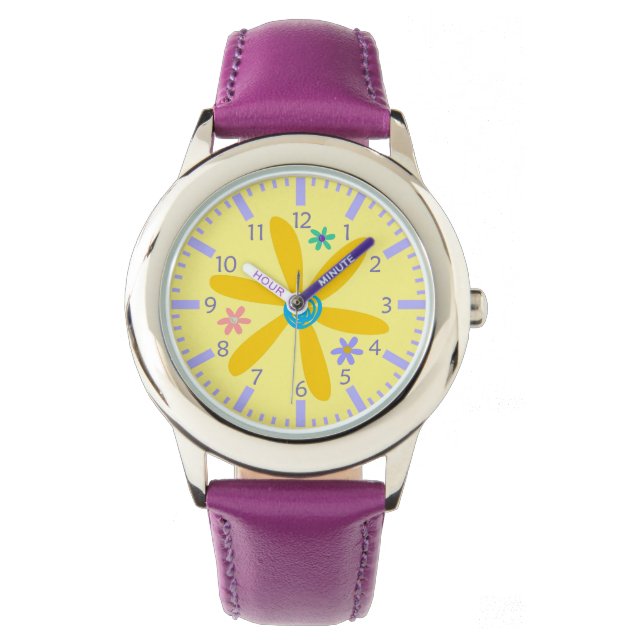 Crazy Daisy Kids Numeric Watch (Front)