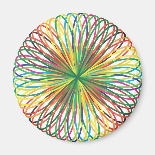 Crazy Dandelion Magnet (Front)