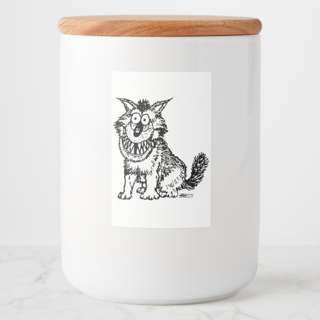 Crazy Dog Food Label (Front)