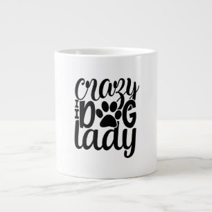 Crazy Dog Lady Large Coffee Mug