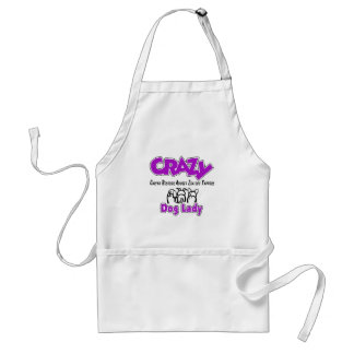 Crazy Dog Lady Standard Apron