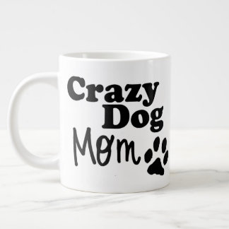 Crazy Dog Mum Coffee Tea Mug Dog Lovers Gift