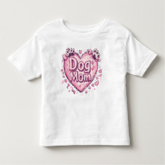 Crazy Dog Mum – Playful and Bold Design Toddler T-Shirt