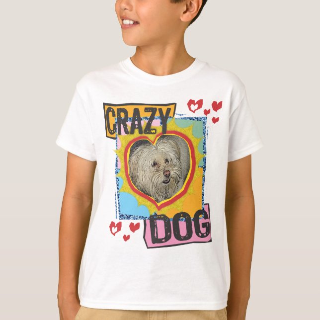 Crazy Dog No Kill Pet Rescue T-Shirt (Front)