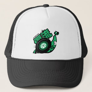 Crazy Drift Patrol - Turbo Snail (green) Trucker Hat