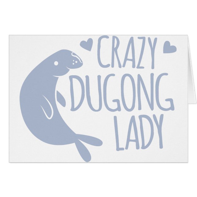crazy dugong lady (Front Horizontal)