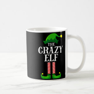 Crazy Elf Matching Family Group Christmas Party Py Coffee Mug