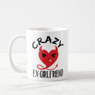 Crazy Ex-Girlfriend Funny Devil Red Heart Coffee Mug
