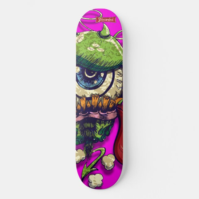 CRAZY EYE BUILDER SKATEBOARD (Front)