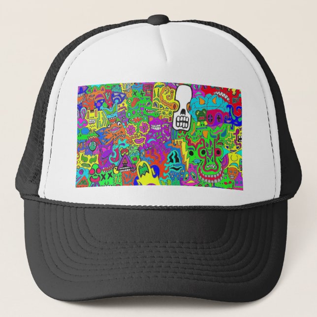 Crazy Faces Hat (Front)