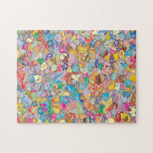 Crazy Flowers Jigsaw Puzzle