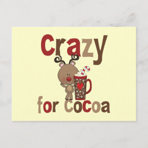 Crazy For Cocoa Postcard