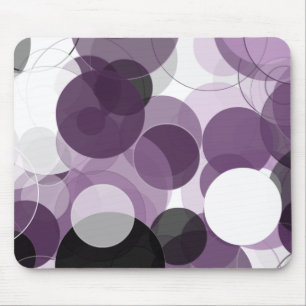 Crazy for Purple Mouse Pad