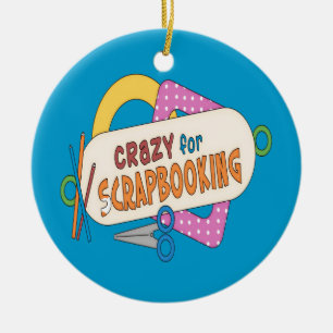 Crazy For Scrapbooking Ceramic Tree Decoration