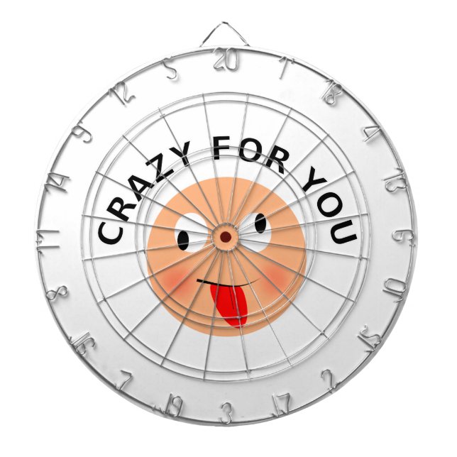 Crazy For You Dartboard (Front)